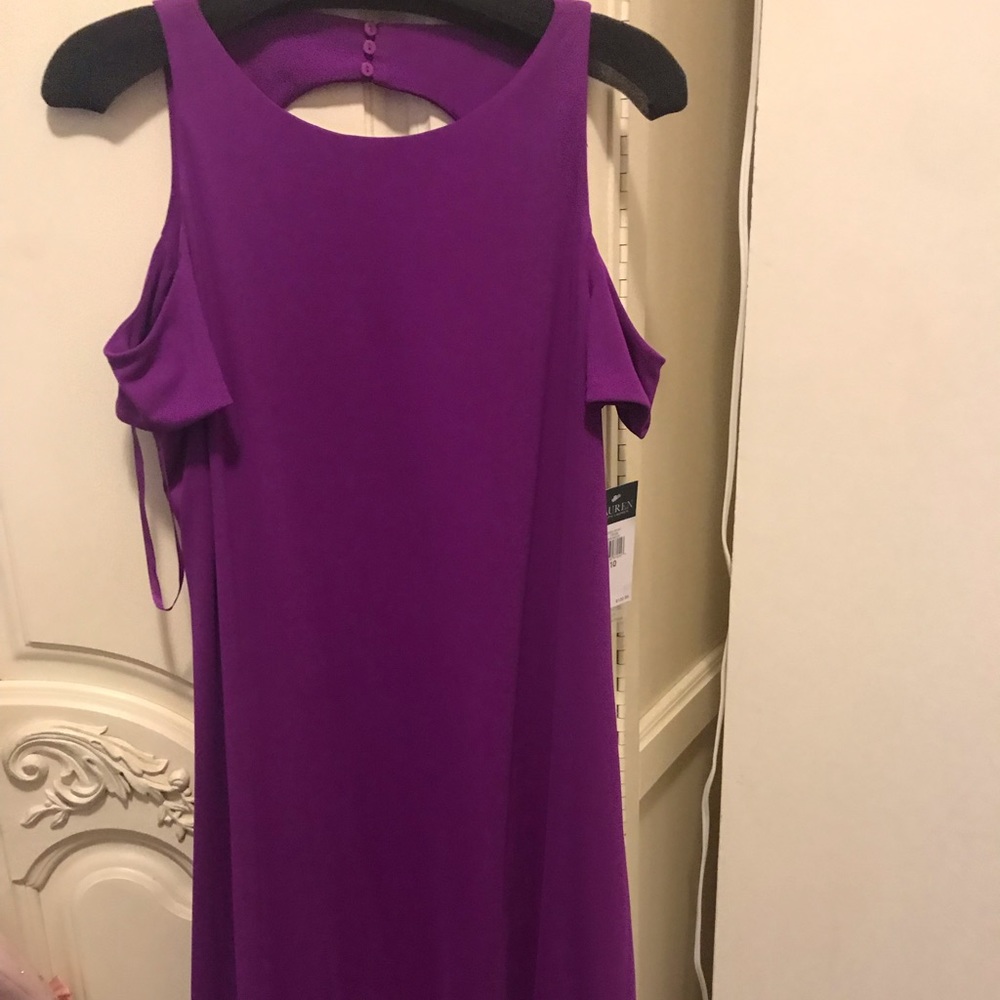 Brand New! Ralph Lauren Fuschia dress!